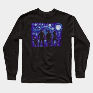 Starry Galaxy Long Sleeve T-Shirt